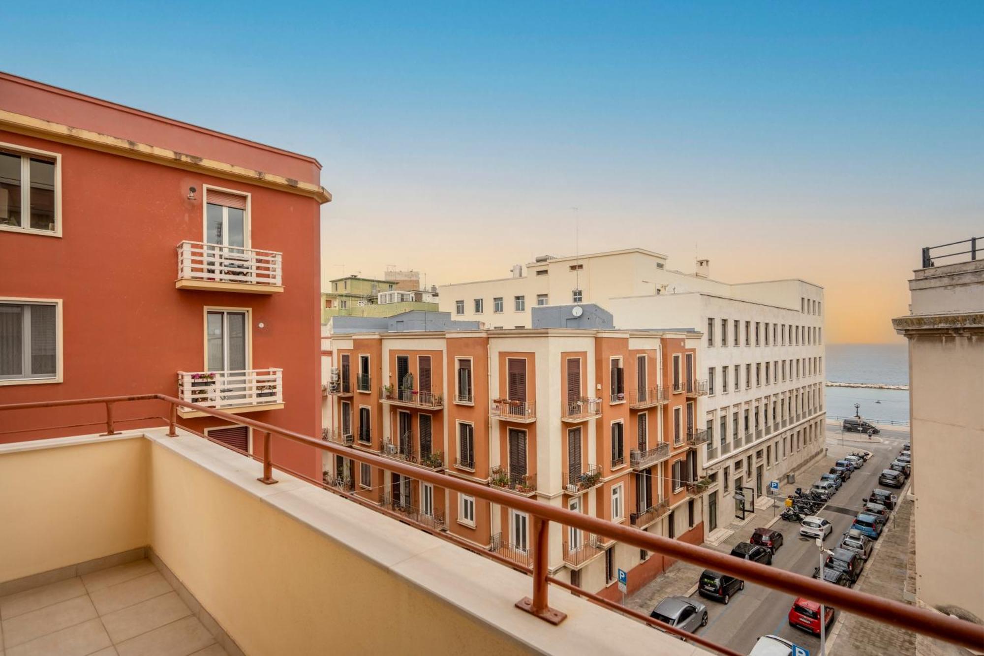 Ferienwohnung Casa Bonaive, Ampio Trilocale Vista Mare Bari Exterior foto